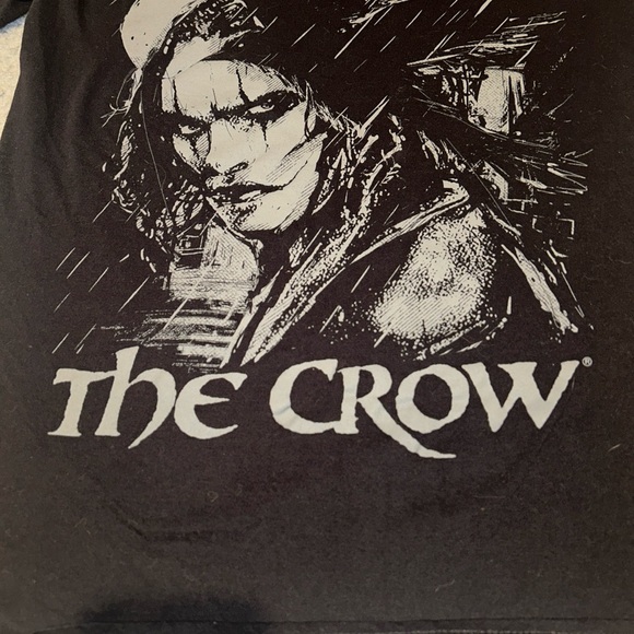 The Crow Real Love Is Forever Graphic Shirt Large Brandon Lee Size S Men’s/women - Picture 3 of 11